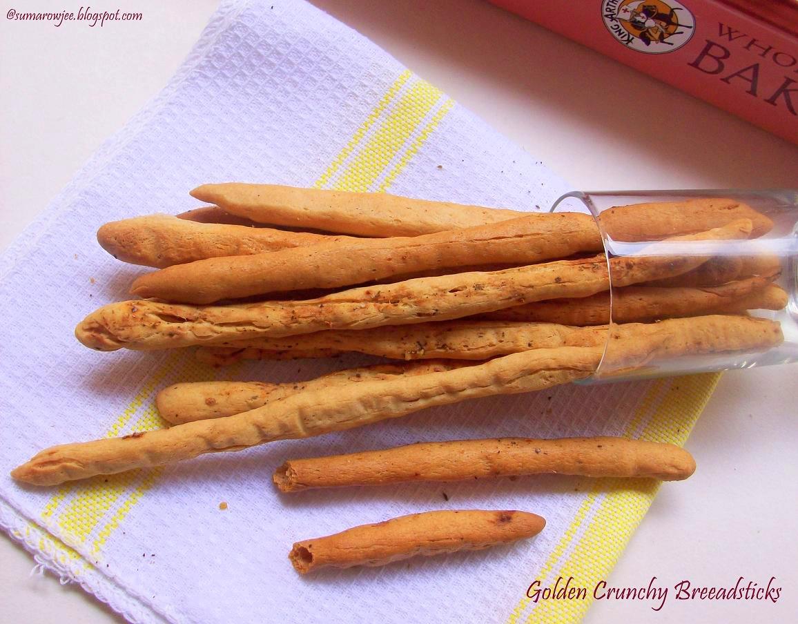 Cakes & More Golden Crunchy Breadsticks With Preferment Yaay!!
