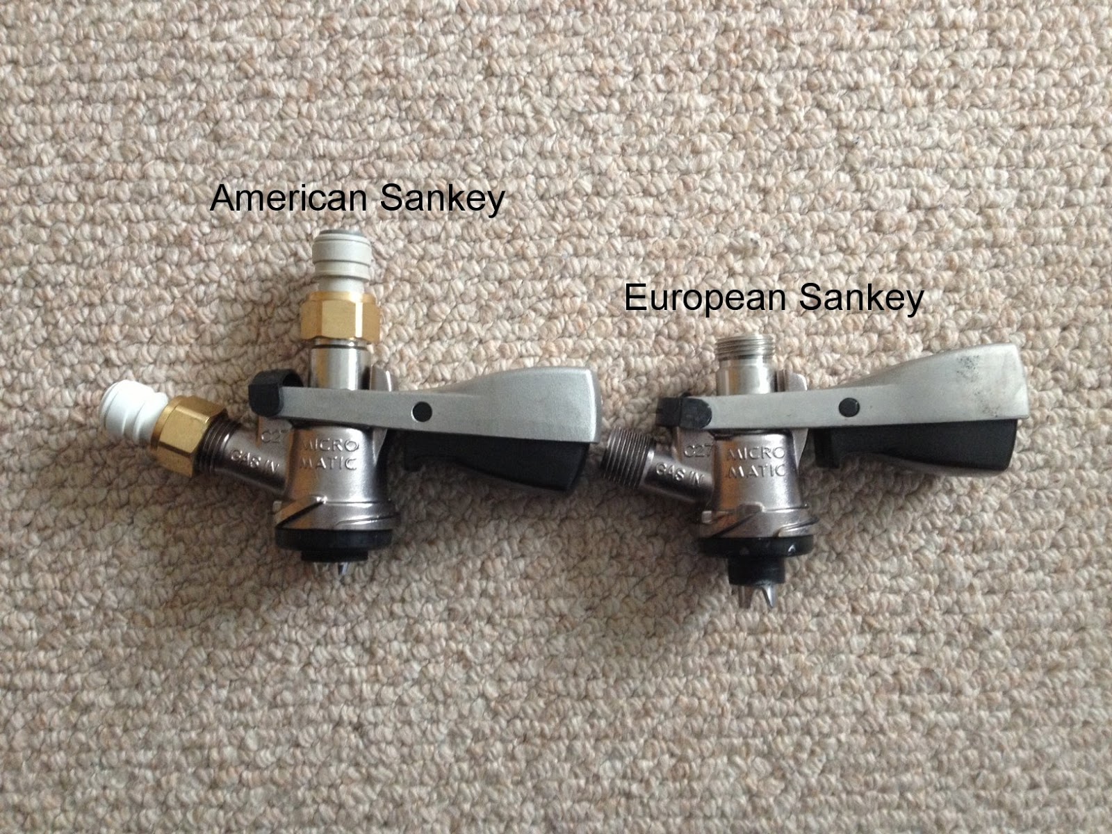 Brewery Technical Services and Drinks Dispense Sankey keg connector D