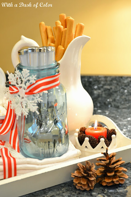 With a Dash of Color: Christmas Lunch Buffet