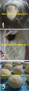 Resep Roti Goreng Isi Coklat tahap-tahap pembuatan Roti Goreng Isi Coklat