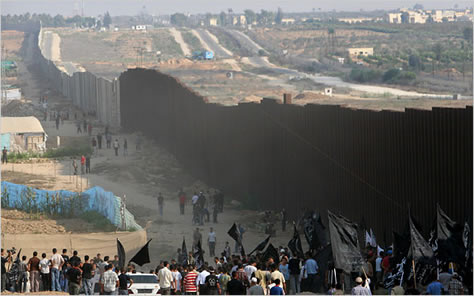 Gaza wall