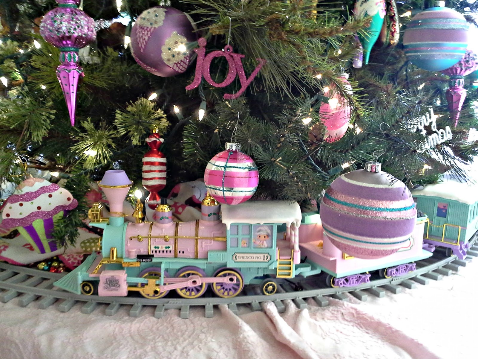 precious moments christmas train