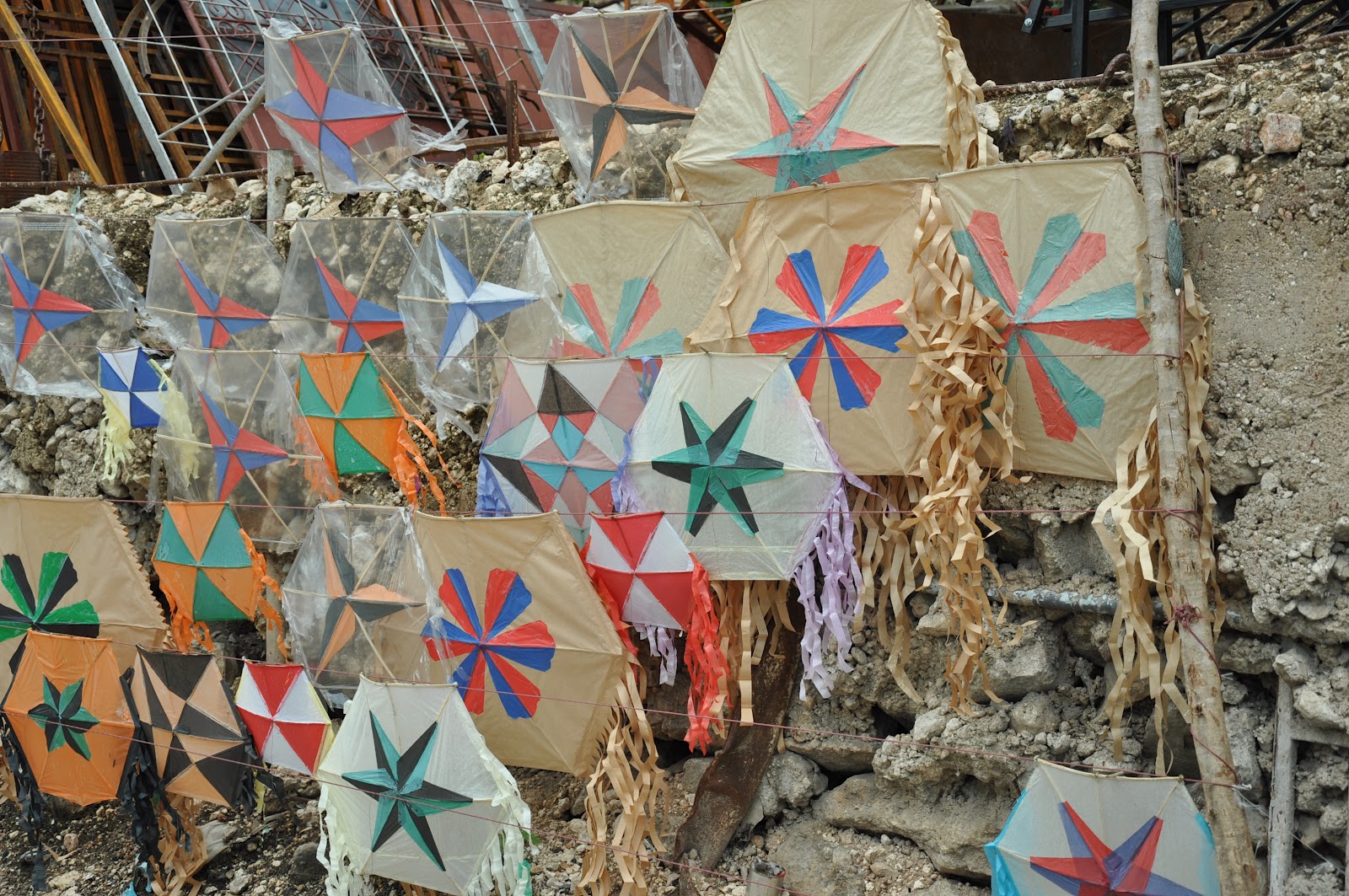 Discovering the Invisible pictures of kite flying in Haiti with Easter