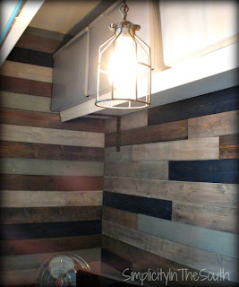 planked walls from Simplicity In The South
