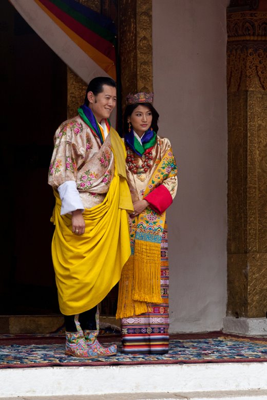 Clothing Style 2013: The Royal Wedding of Bhutan's King, His Majesty