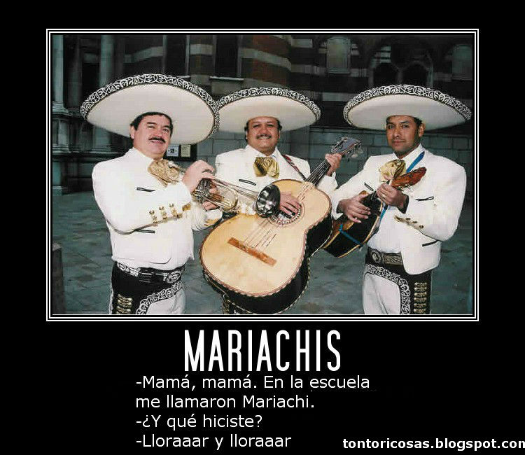 Resultado de imagen para MARIACHIS CHISTES