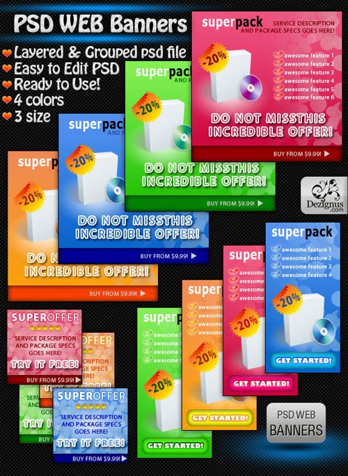 PSD Web Banner PSD Web Banner