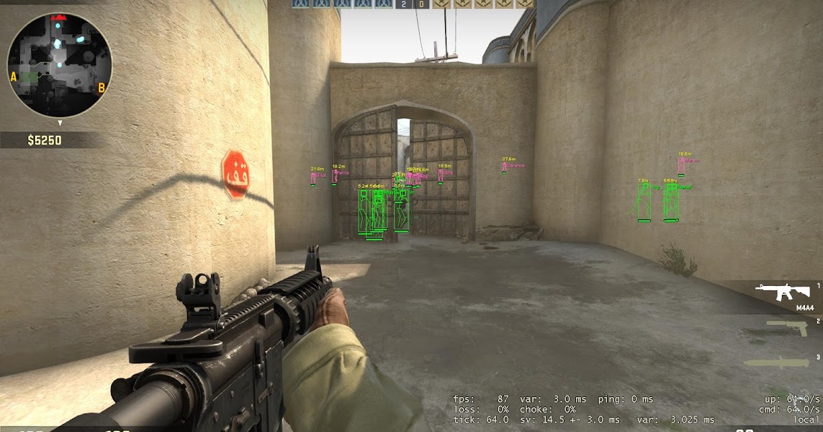 Counter Strike Global Offensive Wall Hack / Duvar Arkası Görme Hilesi
