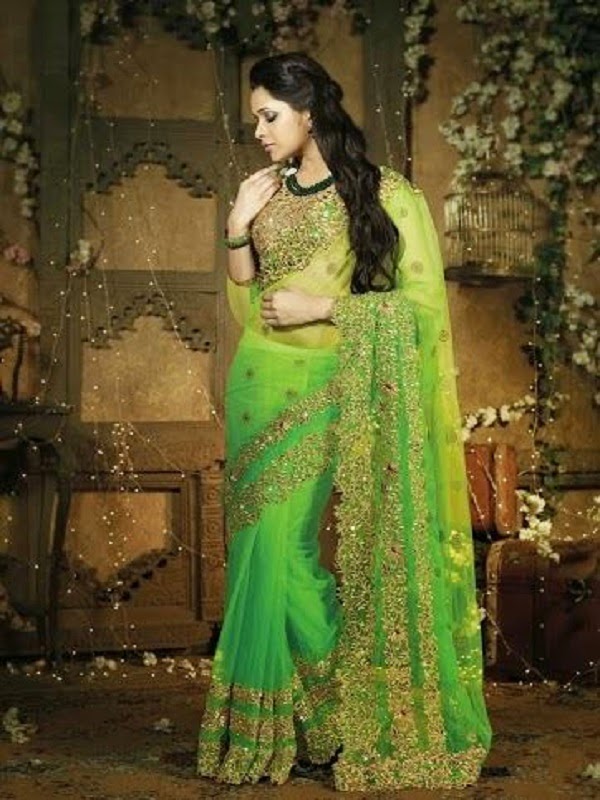 Beautiful And Latest Bridal Sarhee Collection 201415 Just Bridal