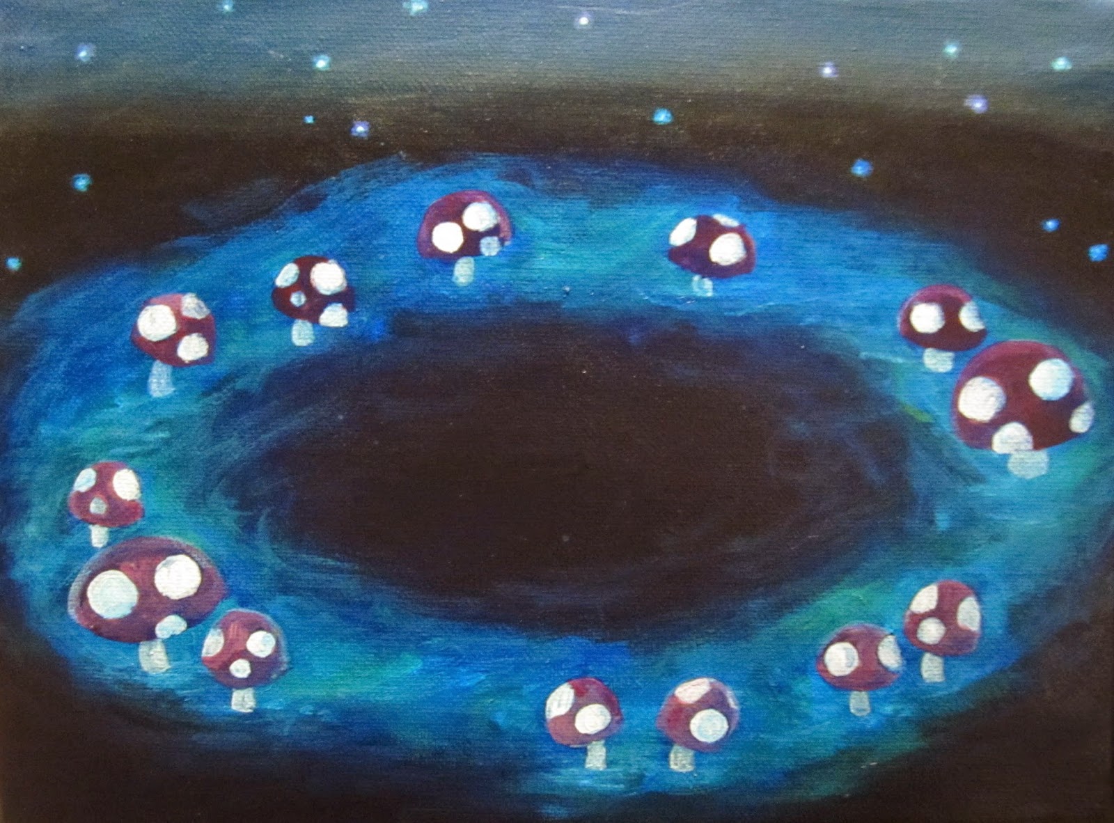 One Painting a Day Fairy Ring