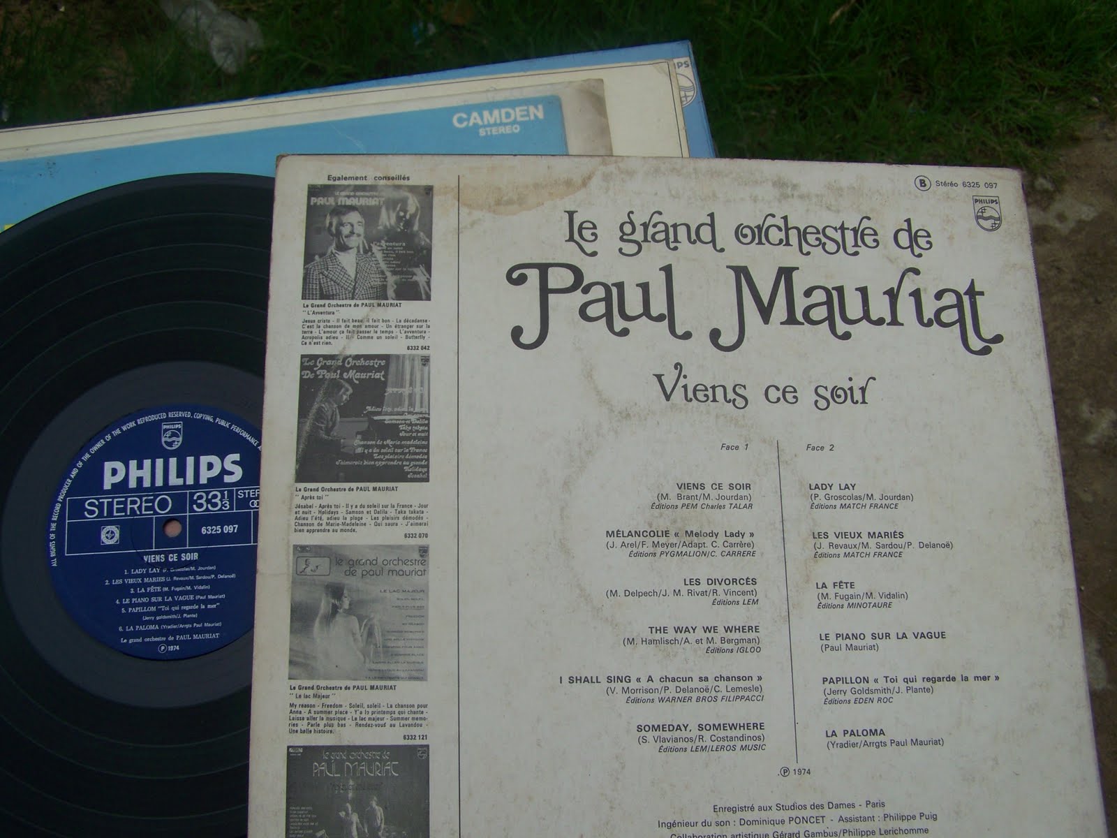 Le Grand Orchestre De Paul Mauriat Viens Ce Soir. 