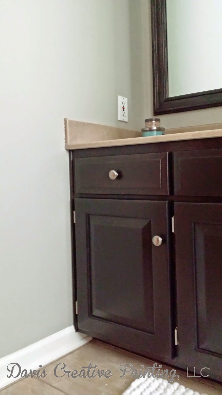 Davis Creative Painting Bathroom Restain