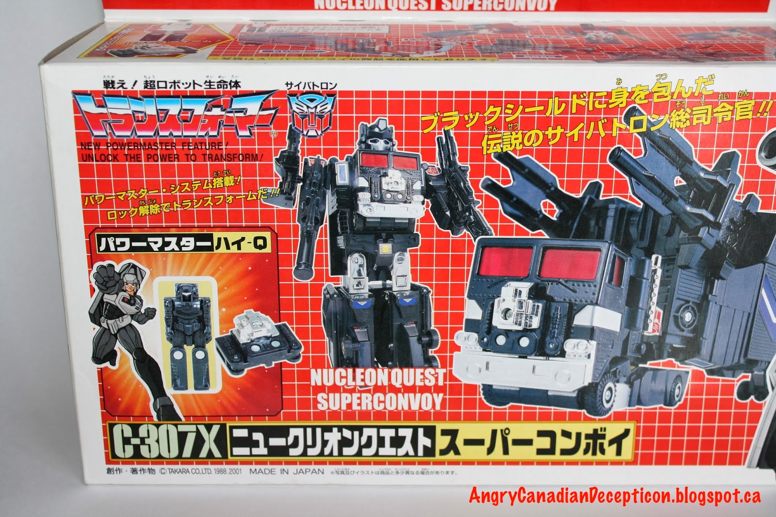 A Transformers Blog - My Life In Collecting: C-307X Nucleon Quest