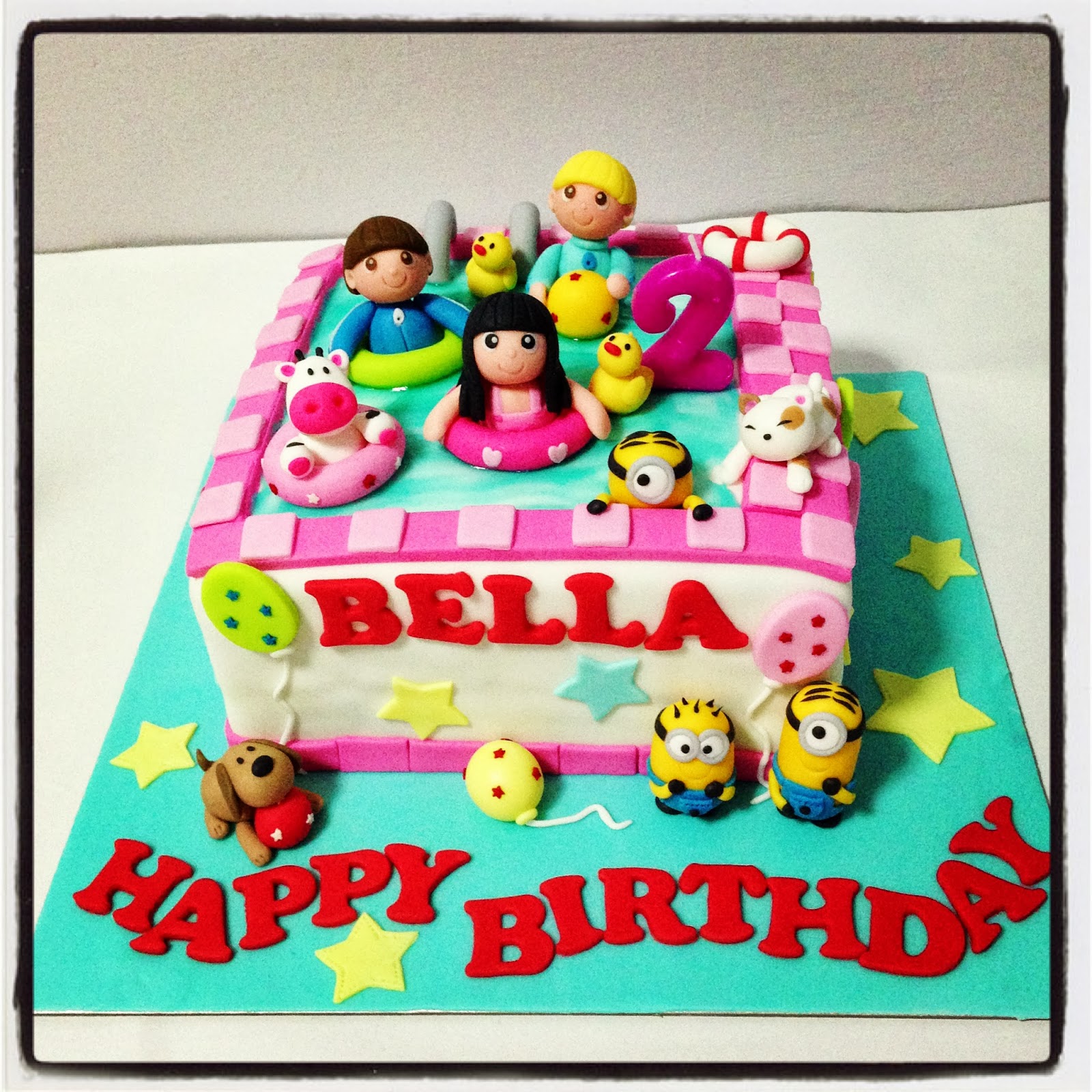 Oven Creations: Happy 2nd Birthday Bella