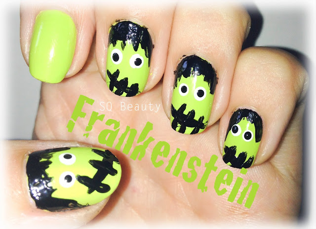 Nail Friday Frankenstein Eye Ojos Silvia Quiros