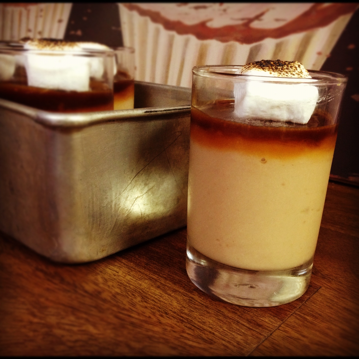 Whisking Through Life Butterscotch Pudding Cups with Salted Caramel