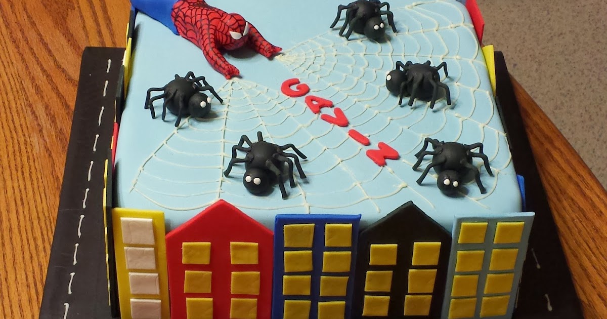 J's Cakes: Spiderman Birthday Cake