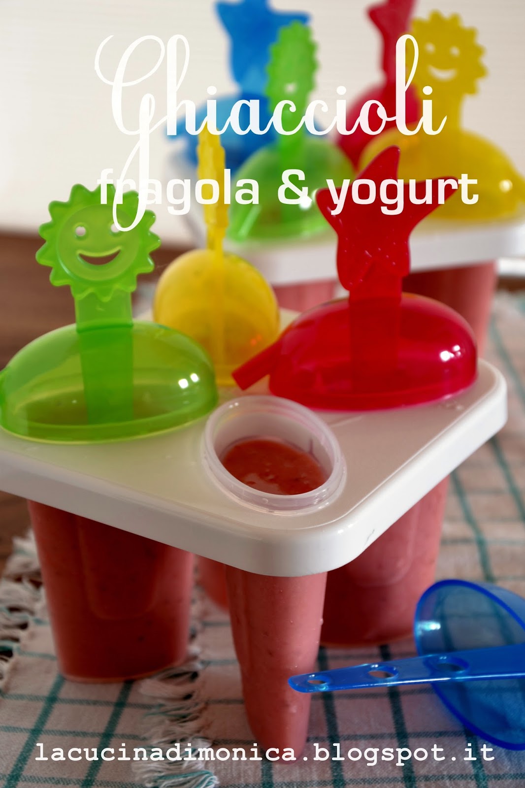 ghiaccioli fragole & yogurt