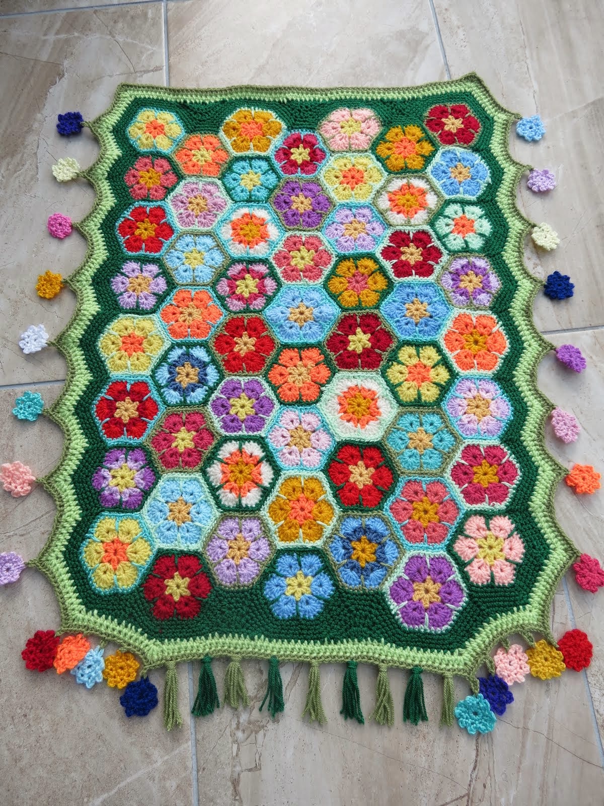 Flower Garden Blanket