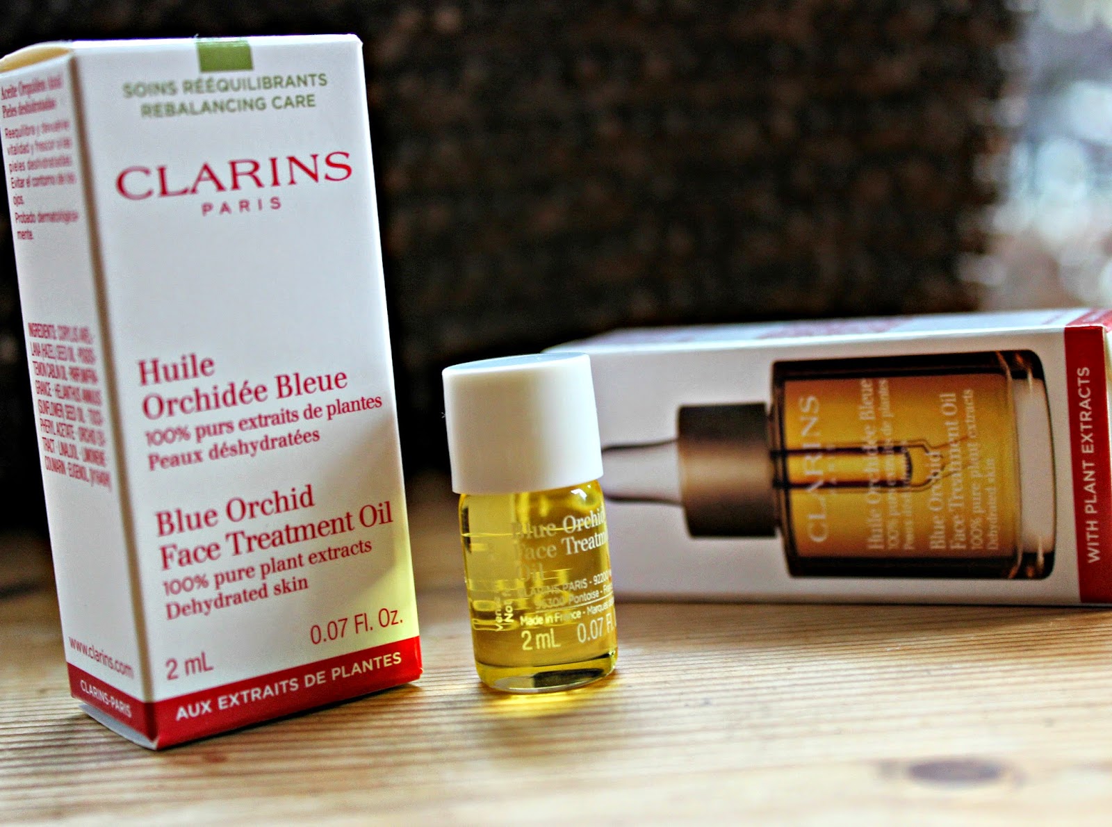 à¸à¸¥à¸à¸²à¸£à¸à¹à¸à¸«à¸²à¸£à¸¹à¸à¸�à¸²à¸à¸ªà¸³à¸«à¸£à¸±à¸ Clarins Blue Orchid Face Treatment Oil