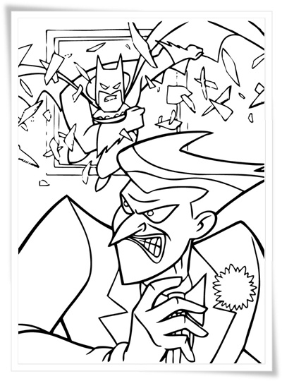 Ausmalbilder zum Ausdrucken: Ausmalbilder Batman Kostenlos