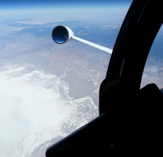 White Sands as seen from an elevation of 65,000 feet