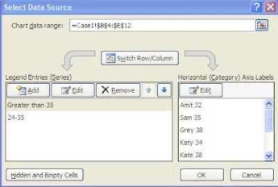 insert a chart in Excel