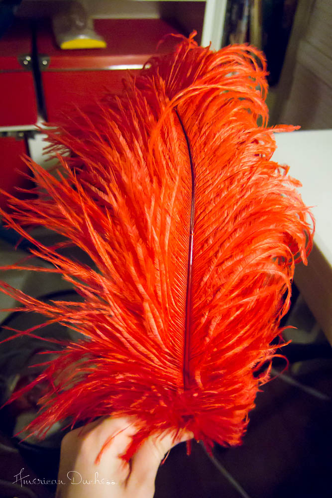 V277 Working With Ostrich Feathers Plumes, Drabs, and Spads