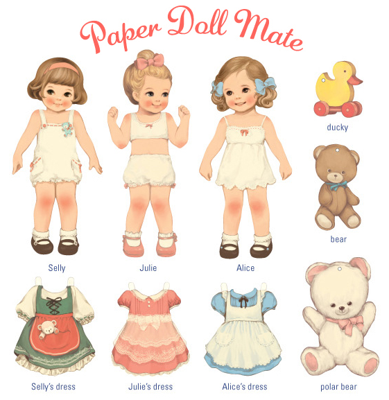Paper Doll Mate Chegaram a Portugal! » Smiling Toys Blog
