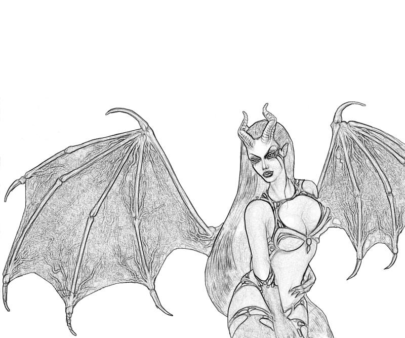 Akasha Queen Profil Coloring Pages title=