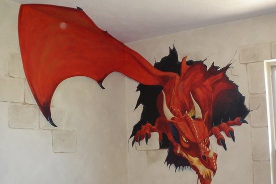 Varios diseños de murales o pegatinas para las paredes : decorar ...