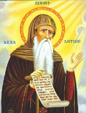 Description of Anthony the Great (January 17) Saint_anthony+the+great