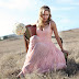 Looking Fashionable a in Pink Wedding Dress