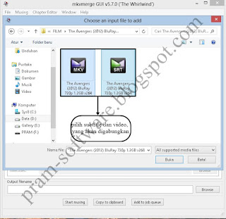 Cara menggabung subtitle dengan video secara permanent Cara menggabung subtitle dengan video secara permanent