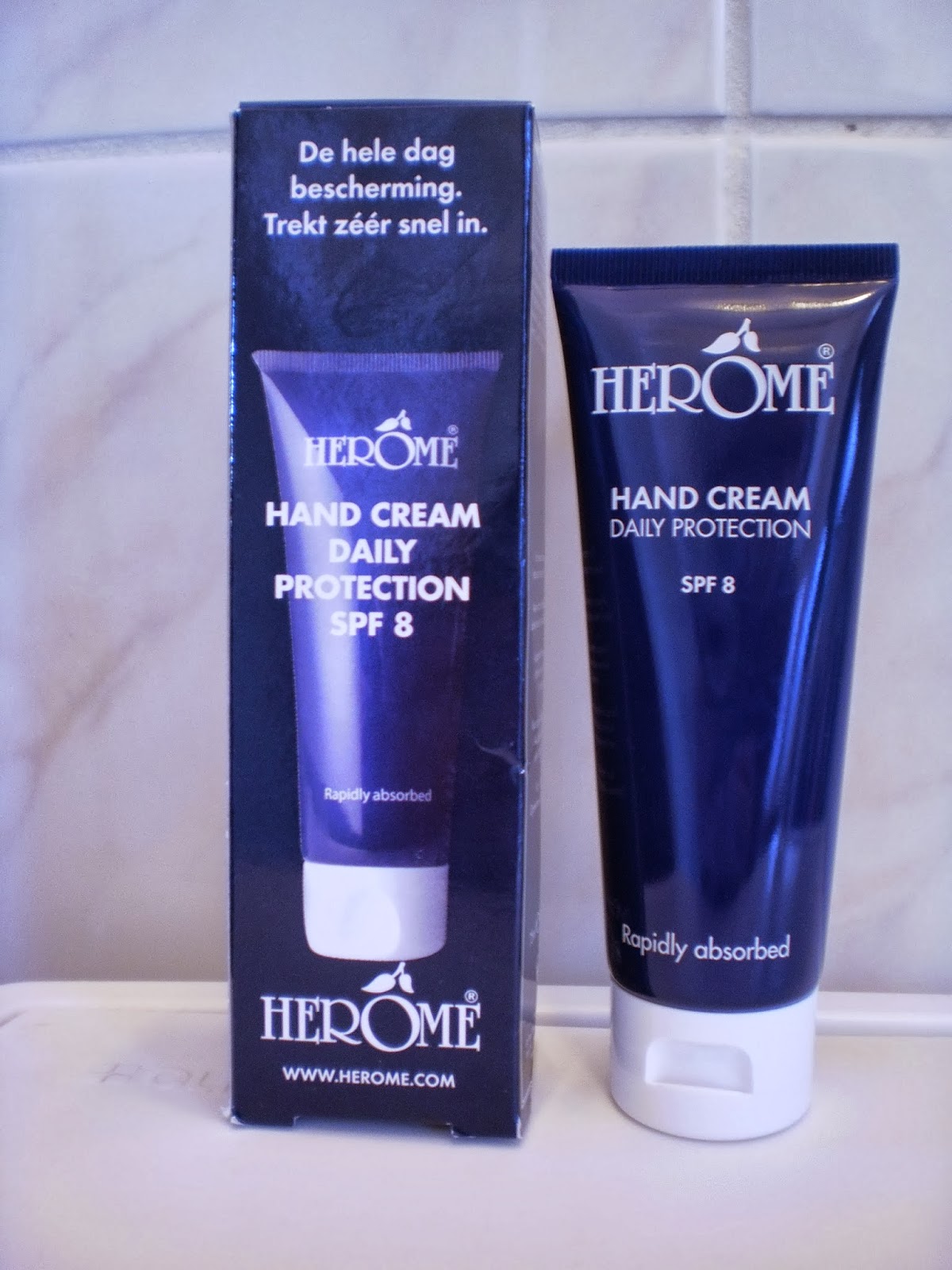 Heróme Hand Cream Daily Protection SPF 8 This Lady is Lovely Things