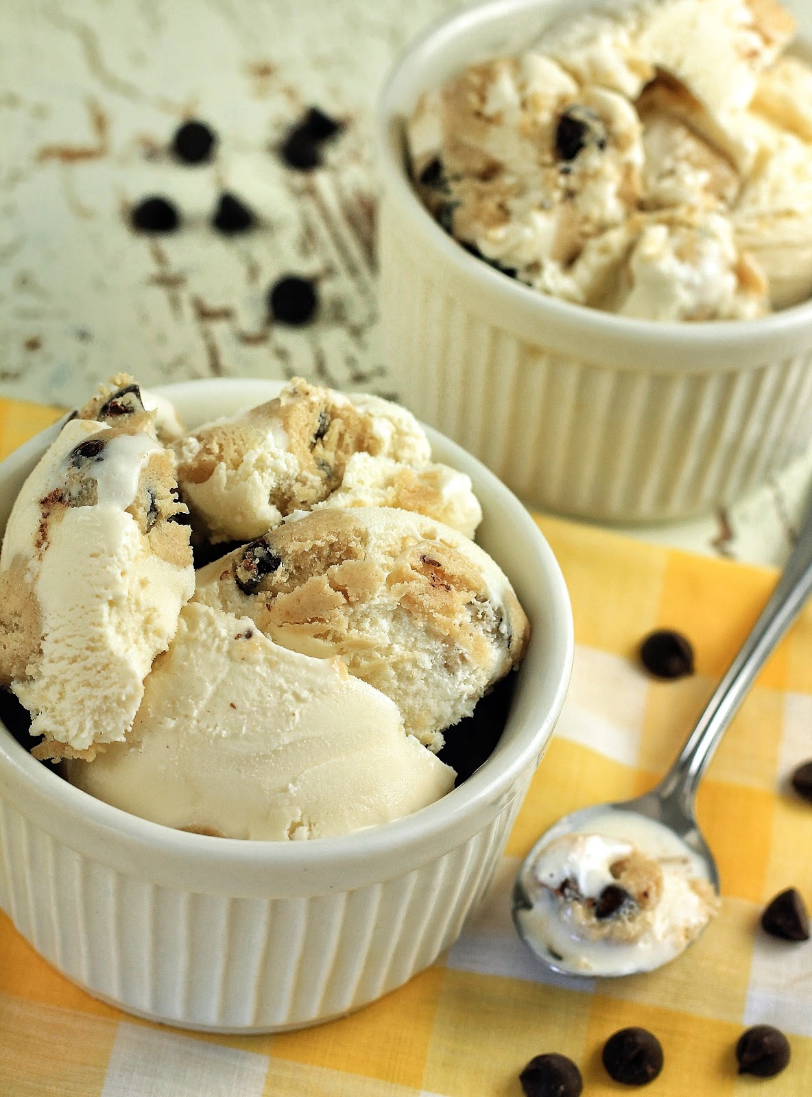 Celebrating Happy Cookie Dough Cream Cheese Ice Cream