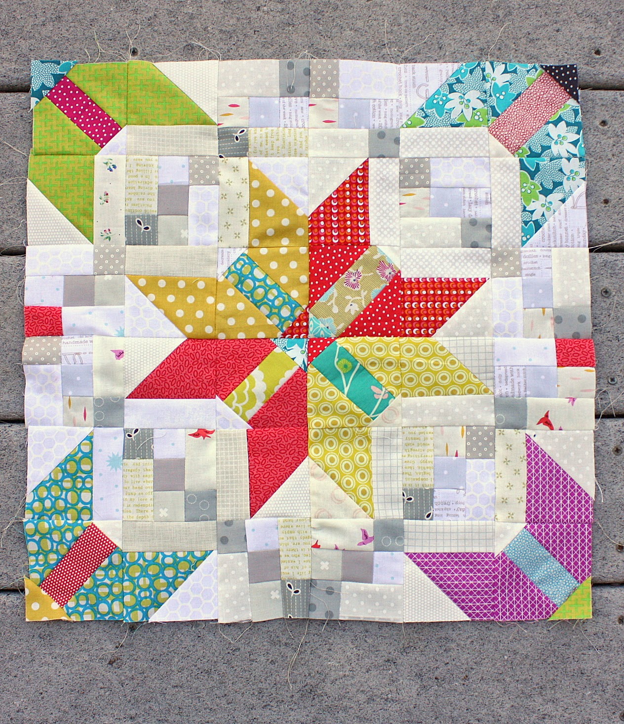 New Quilt Block and Scrappy Trip Around the World Diary of a Quilter