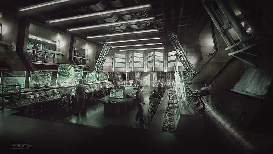 Stunning District 13 THE HUNGER GAMES MOCKINGJAY PART 1 Concept Art