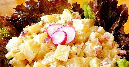 One Perfect Bite New Fashioned Potato Salad With Radishes And Sweet Pickle Relish