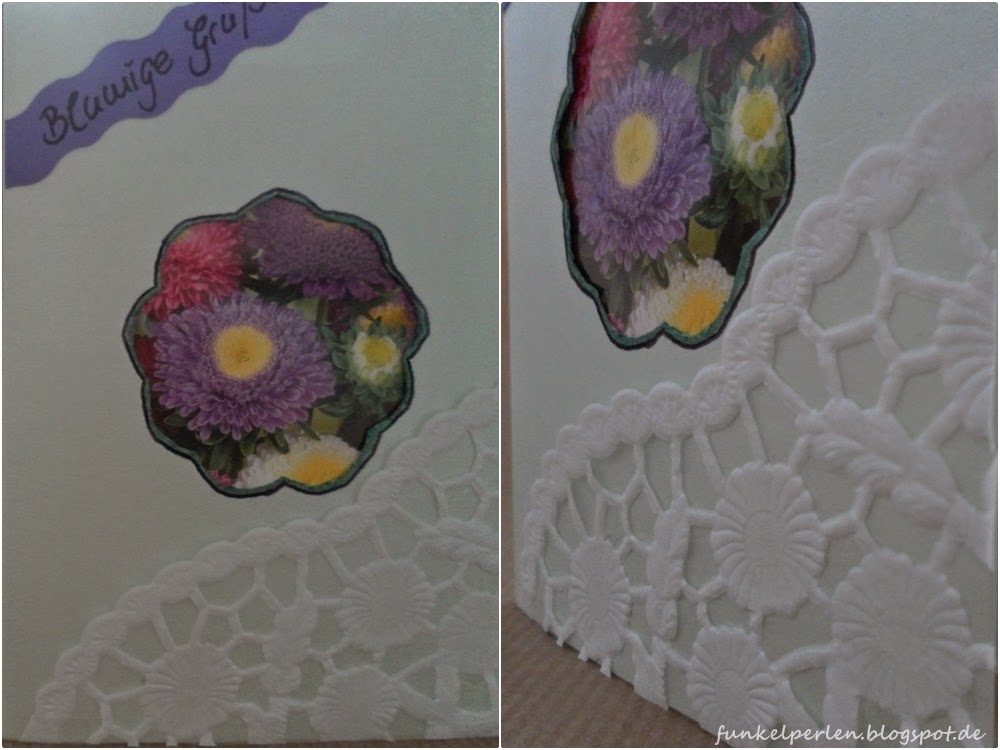 DIY "blumige Kartengrüße" zum Muttertag via funkelperlen.blogspot.de DIY "blumige Kartengrüße" zum Muttertag via funkelperlen.blogspot.de