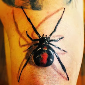 Fotos de tatuagens de aranha 3D legais