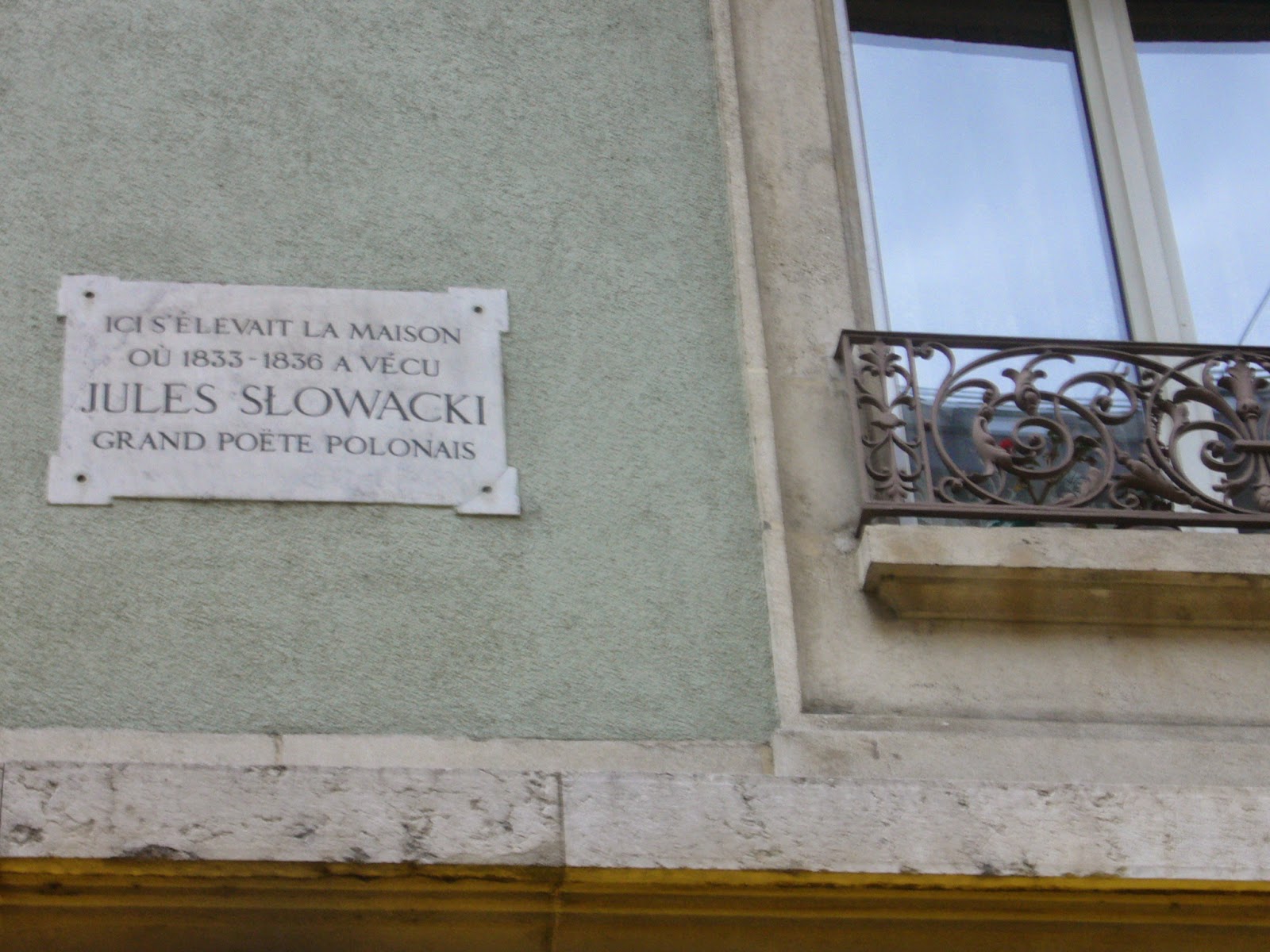 RÃ©sultat de recherche d'images pour "dom gdzie mieszkal  slowacki w genewie"