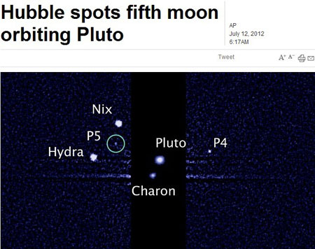 第五個月亮冥王星