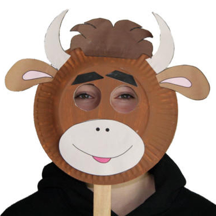 How to Make a Cow Mask