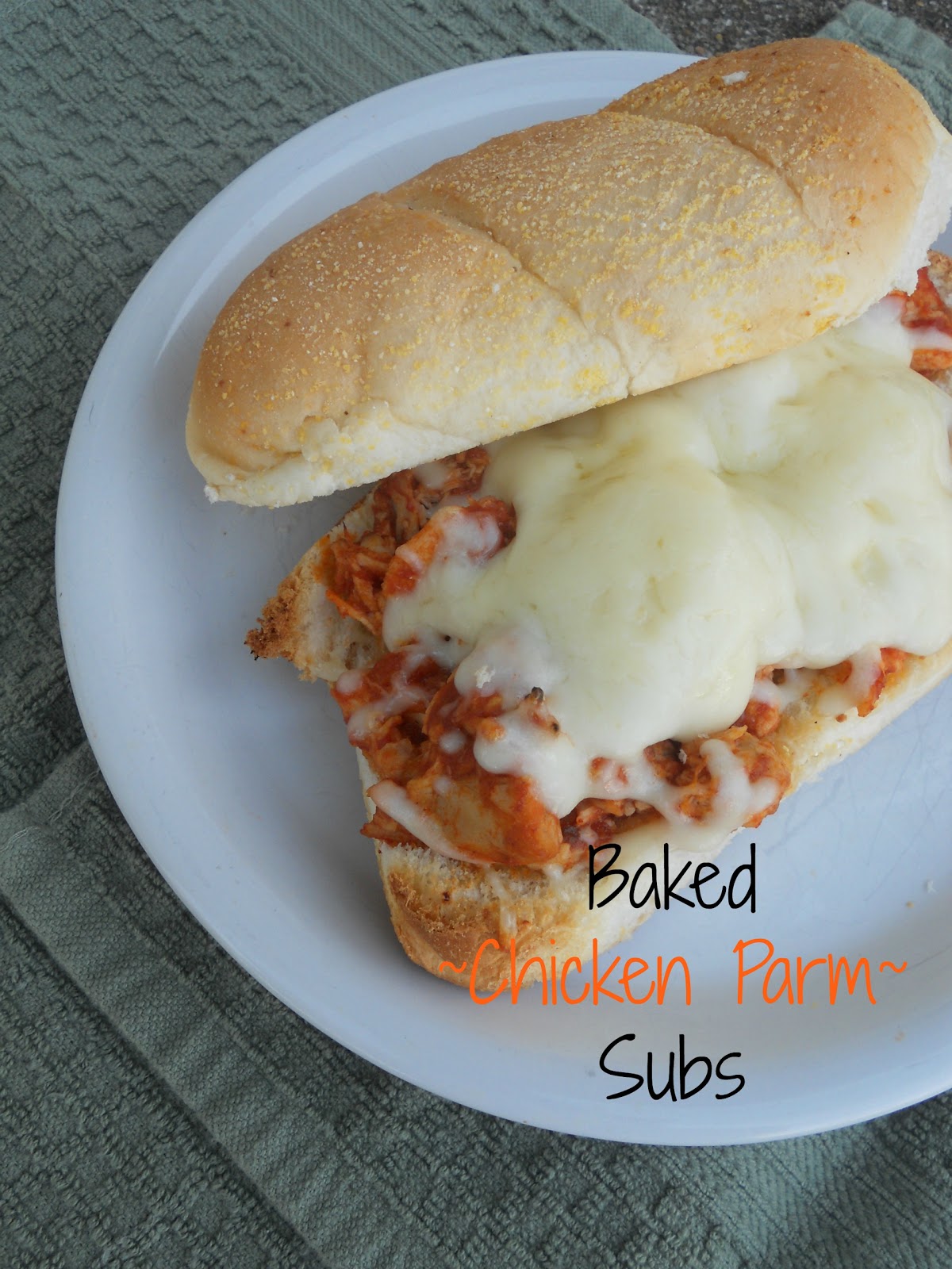 Ally's Sweet and Savory Eats Baked Chicken Parm Subs