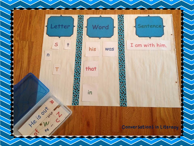 Letter, Words, & Sentences