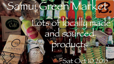 Samui green market tomorrow at Fisherman's Village