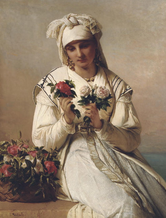 portaels rose painting