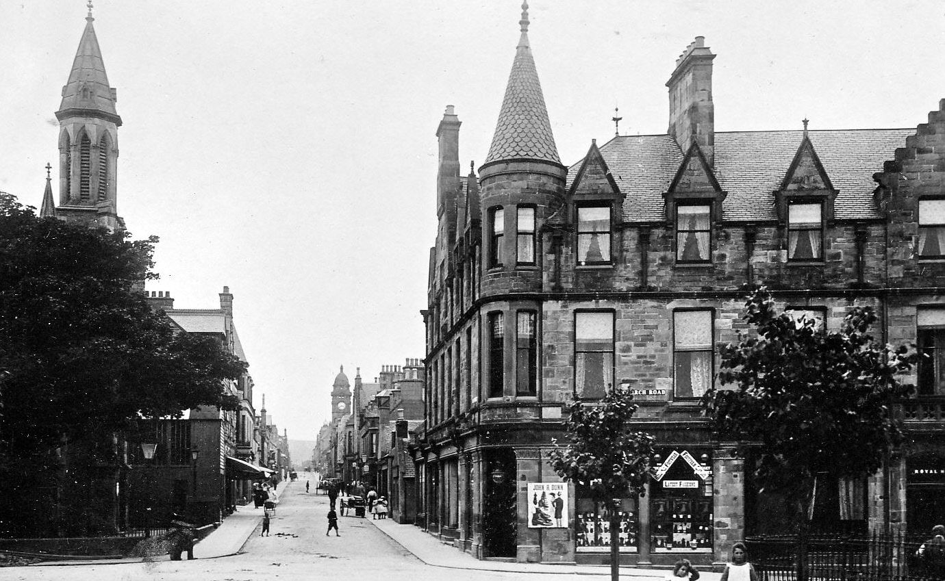 Tour Scotland Photographs Old Photographs Mid Street Keith Scotland