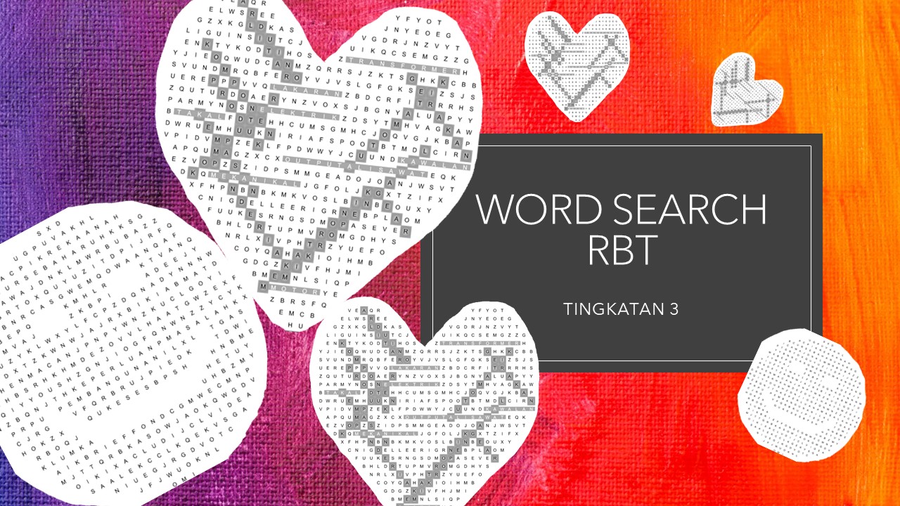 WORD SEARCH RBT TING 3